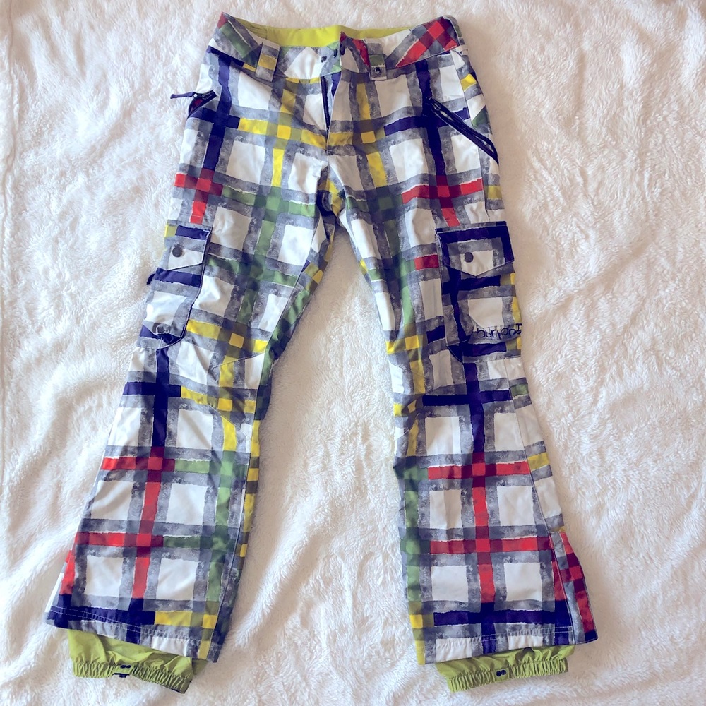 Snow Pants - plaid multicoloured - size XS